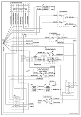 Ariens 996148 - Ariens Contractor 4WD Utility Vehicle, Subaru EH65 (SN: 020000 & Above) Wiring Diagram - Sub Dash 700