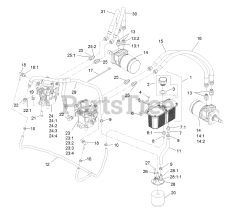 Exmark TTX680PKCE604 - Exmark 60" Turf Tracer X-Series Walk-Behind Mower, Kohler (SN: 313000000 - 313999999) (2013)