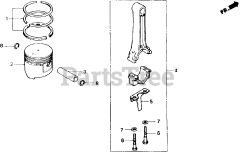 Honda WB30 T DRA (WZAN) - Honda Water Pump, Made in Thailand (SN: WZAN-1000001 - WZAN-1999999)