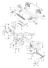 RedMax CZT 72 x (967943501-00) - RedMax 72" Zero-Turn Riding Mower (2018-07) MOWER LIFT / DECK LIFT