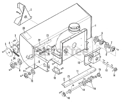 Simplicity 2109593 - Simplicity Model 64 Snow Thrower Attachment