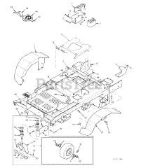 Scag STT61V-27CH - Scag Turf Tiger 61" Zero-Turn Mower, 27hp Kohler (SN: F5500001 - F5599999) Sheet Metal Components