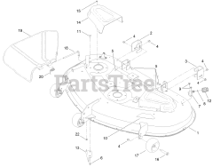 Exmark QTE691KA501 - Exmark 50" Quest E-Series Zero-Turn Mower, Kawasaki FR691V (SN: 312000000 - 312999999) (2012)