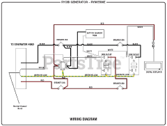 Ryobi RY 905500 E (090930279) - Ryobi Inverter Generator, Rev 04 (2018-05) Wiring Diagram