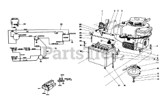 Toro 56170 (11-32) - Toro Professional Rear-Engine Riding Mower (SN: 005000001 - 005999999) (1985)