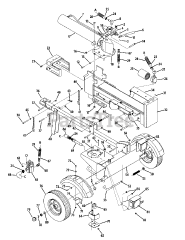 MTD 24BF550M006 - MTD Log Splitter (2009)