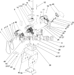 Toro 38610 (726 TE) - Toro 26" Power Max Snow Thrower (SN: 250000001 - 250010000) (2005)