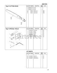 RedMax G 621 AVS - RedMax Chainsaw (SN: 642078 & Above)