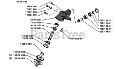 Husqvarna 22 RL - Husqvarna String Trimmer (1989-10) Gear Assembly