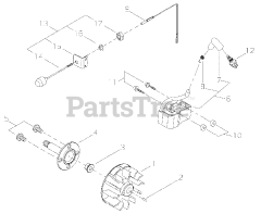 Shindaiwa GP 3410 - Shindaiwa Water Pump Flywheel, Ignition, Ignition Switch