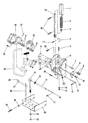 Ariens 834005 - Ariens 32" Tiller Attachment (SN: 000101 & Above)