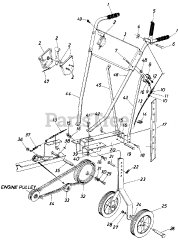 MTD 310-192 - MTD Cultivator (1989) Parts