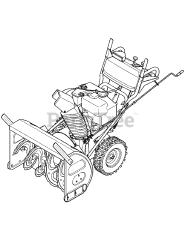 Craftsman 247.880330 (31AE9O6I799) - Craftsman Snow Thrower (2007) (Sears)