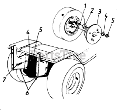 MTD 190-084 - MTD Wheel Weight Kit (1990)