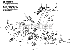 Paramount 950C-00 - Paramount Edger, Electric EDGER ASSEMBLY