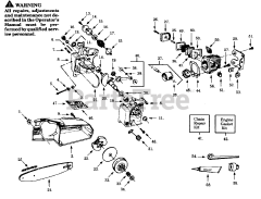 Poulan Pro PP 236 - Poulan Pro Chainsaw INTERNAL POWER UNIT