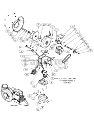 Cub Cadet 59A30042 (59A30042150) - Cub Cadet Power Assist Dump Hopper att A1821 PTO Assembly