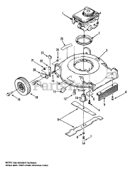 Simplicity 1575 (1691923) - Simplicity Walk-Behind Mower