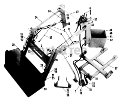 Toro 80490 - Toro Heavy-Duty Wheels/Spindles Kit (1980)