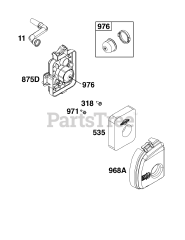 Briggs & Stratton 8P502-0148-H5 - Briggs & Stratton Vertical Engine