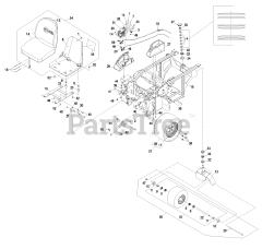 Exmark NAV20KC - Exmark Navigator Front Mount Mower, 20hp Kohler (SN: 720000 - 789999) (2008)