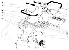 Toro 31453 - Toro Snow Pup Electric Snow Thrower (SN: 002000001 - 002999999) (1972)