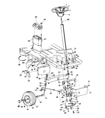 White Outdoor R-10 (134B561B190) - White Outdoor 30" Rear-Engine Riding Mower (1994)