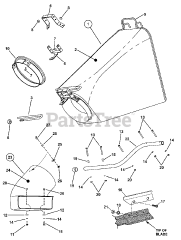 Snapper 7063086 - Snapper High-Wheel Walk-Behind Grass Bag Kit