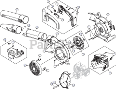 Murray M 25 B (41BS99MS758) - Murray Blower General Assembly