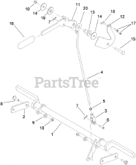 Toro 79558 - Toro 48" GrandStand Stand-On Mower (SN: 290003001 - 290999999) (2009) Parking Brake Assembly