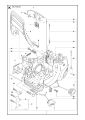 Husqvarna 240 e TRIOBRAKE - Husqvarna Chainsaw (SN: 20100100001 - 20102300000)