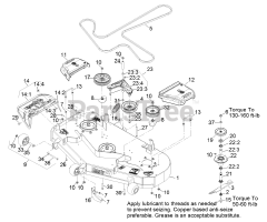 Exmark PNS720KC523 - Exmark 52" Pioneer S-Series Zero-Turn Mower, Kohler ZT720 (SN: 314000000 - 314999999) (2014)