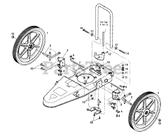 MTD HWT 5 E - MTD High Walk-Behind Trimmer