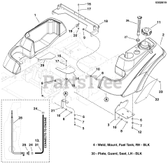 Ferris F 150XT (5900517) - Ferris F150XT Series 52" Zero-Turn Mower, 26hp Kawasaki