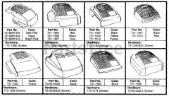 Turf Pro 741493 (115-425E009) - Turf Pro Walk-Behind Mower (1995) (Hardware Wholesalers) Optional Engine Shrouds