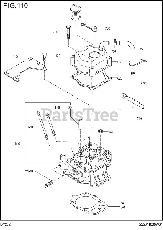 Subaru Robin DY232BB0300 DY23 2