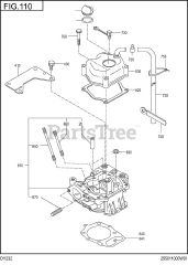 Subaru Robin DY232BB0210 (DY23-2) - Subaru Robin Engine, Diesel 110 Crankcase
