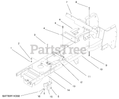 Toro 72105 (268-H) - Toro Lawn & Garden Tractor (SN: 099000001 - 099999999) (1999)