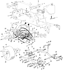 Lawnflite 145-995-132 - Lawnflite Garden Tractor (1985) (Allied Hardware)