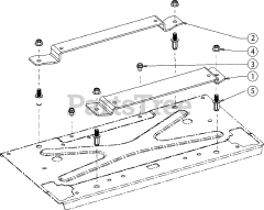 Cub Cadet PRO Z 100 KW 160-S (53RIEFJU050) - Cub Cadet 60" Pro Z Series Zero-Turn Mower, Kawasaki (2016) Seat Adjustment