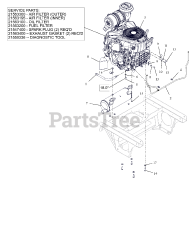Gravely 992282 (Pro-Turn 452) - Gravely Pro-Turn 52" Zero-Turn Mower, Yamaha EFI (SN: 082000 - 089999)