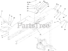 Toro 71428 (XL 380 H) - Toro Lawn Tractor (SN: 250000001 - 250999999) (2005)