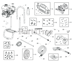 Craftsman CMXGWAS020790-01 - Craftsman 3,000 PSI Pressure Washer Main Unit