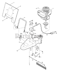 Troy-Bilt 52057 - Troy-Bilt Walk-Behind Trimmer General Assembly