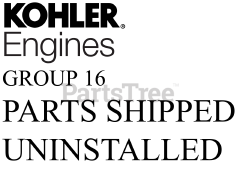 Kohler CH680-3176 - Kohler Command PRO Engine, Made for Husqvarna, 22.5hp, 16.8kW 16 Parts Shipped Uninstalled
