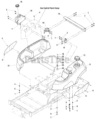 Snapper 375Z (EZT 2050) (5900735) - Snapper 50" Zero-Turn Mower, 20hp