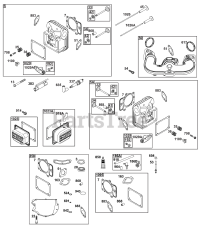 Briggs & Stratton 44C777-0010-G1 - Briggs & Stratton Vertical Engine
