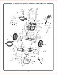 PowerStroke PS 8C310 E (090079310) - PowerStroke Pressure Washer, Rev 02 (2019-01)