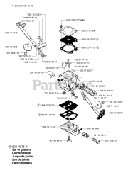 Husqvarna 245 - Husqvarna String Trimmer (2002-08) Carburetor WT 99