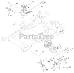 Exmark LZE751CKA524A2 - Exmark 52" Lazer Z E-Series Zero-Turn Mower, Kawasaki FX (SN: 404314159 - 406294344) (Rev B) (2019) Motion Control Assembly